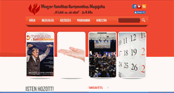 Desktop Screenshot of mkkm.hu