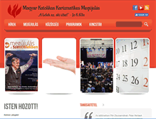 Tablet Screenshot of mkkm.hu